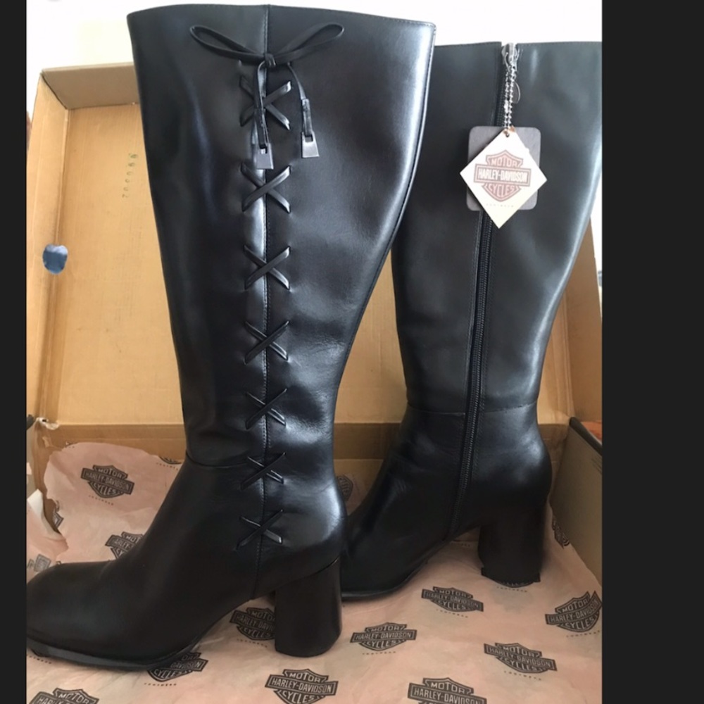 Harley Davidson Leather Boots